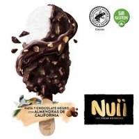 Nuii Bombón de nata con chocolate negro