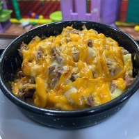 Patatas al Horno Pulled Pork