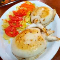 Choquito entero a la Plancha